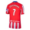 Original Fußballtrikot Atlético Madrid Griezmann 7 Heimtrikot 2024-25 Für Herren